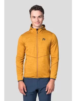 Hanorac pentru bărbați HANNAH DAMAR HOODY GALBEN AURIU MEL