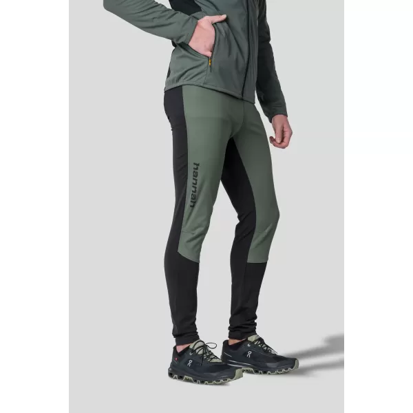  Pantaloni pentru bărbați HANNAH NORDIC PANTS VERDE BALSAM/ANTRACIT 