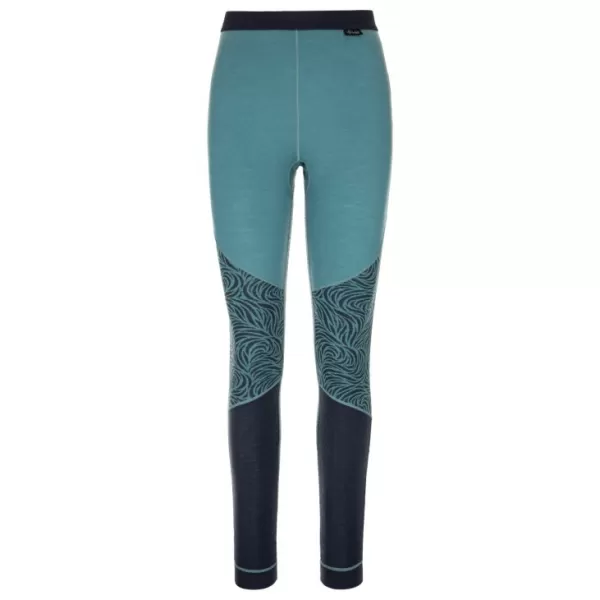  Lenjerie termică de damă KILPI JANNA-W SL0504KI VERDE ÎNCHIS 