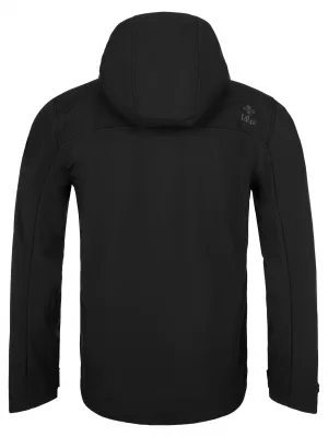 Jachetă softshell pentru bărbați KILPI RAVIO-M SM0126KI NEGRU