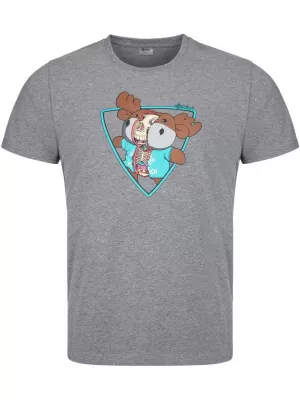 Tricou pentru bărbați KILPI ALBION-M SM0303KI GRI ÎNCHIS