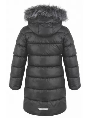 Palton de iarnă pentru copii LOAP INTIMOSS CLK2258 NEGRU