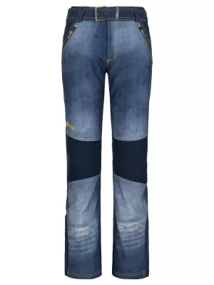 Pantaloni softshell dama KILPI JEANSO-W SL0409KI ALBASTRU