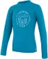 Tricou termic pentru copii cu mânecă lungă SENSOR MERINO DF CLUB 20200017 ALBASTRU
