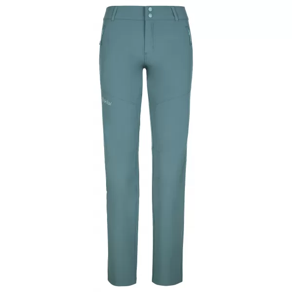  Pantaloni de exterior pentru femei KILPI LAGO-W SL0414KI VERDE ÎNCHIS 