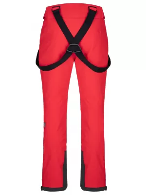 Pantaloni de schi pentru bărbați KILPI METHONE-M SM0405KI ROŞU