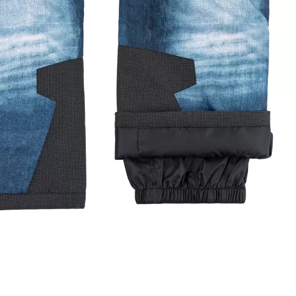  Pantaloni de schi pentru bărbați KILPI DENIMO-M SM0407KI ALBASTRU ÎNCHIS 