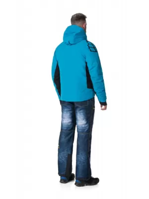 Pantaloni de schi pentru bărbați KILPI DENIMO-M SM0407KI ALBASTRU ÎNCHIS