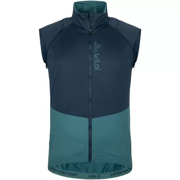  Jachetă softshell pentru bărbați KILPI ZAIN-M SM0122KI VERDE ÎNCHIS 