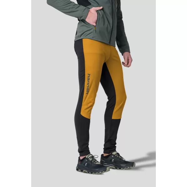  Pantaloni pentru bărbați HANNAH NORDIC PANTS GALBEN AURIU/ANTRACIT 