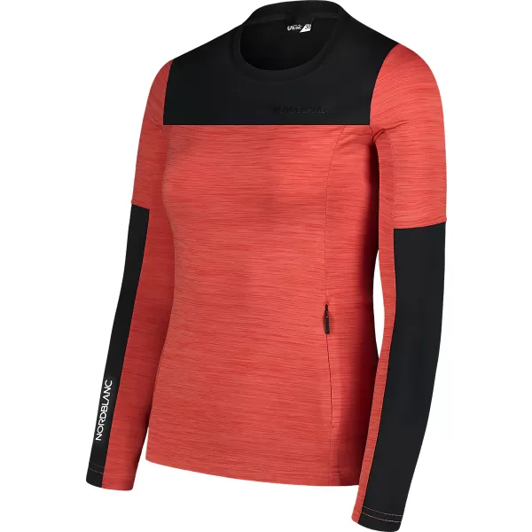  Tricou funcțional de damă NORDBLANC VIVACIOUS NBSFL7648 ROŞU 