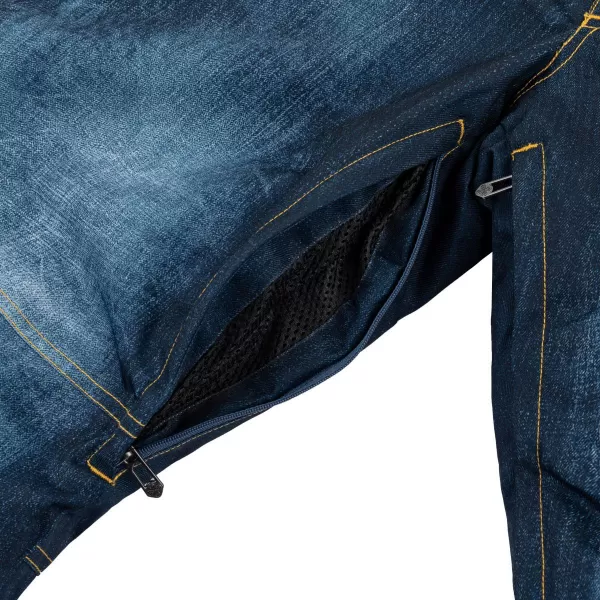  Pantaloni de schi pentru bărbați KILPI DENIMO-M SM0407KI ALBASTRU ÎNCHIS 