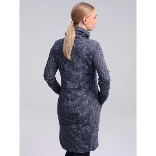  Rochie LOAP EBUNKA CLW22147 ALBASTRU 