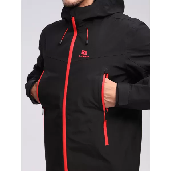  Geaca de iarna pentru barbati LOAP FAROZZO OLM2210 NEGRU 