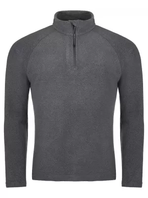 Hanorac pentru bărbați din fleece KILPI ALMERI-M SM0211KI GRI ÎNCHIS