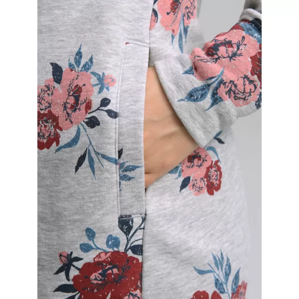  Rochie LOAP EBUNKA CLW22147 GRI 