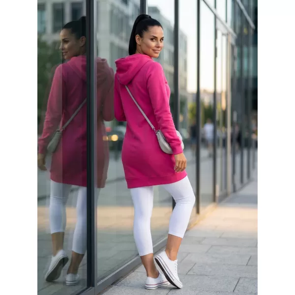  Hanorac prelungit dama MALFINI SNAP 419 MAGENTA 