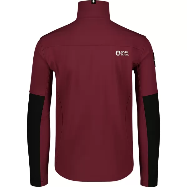  Jachetă softshell pentru bărbați NORDBLANC ENDEAVOR NBSSM7645 BURGUNDIA 