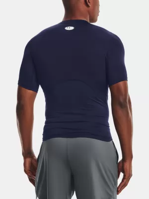 Cămașă de compresie pentru bărbați UNDER ARMOUR HG ARMOUR COMP SS 1361518-410 ALBASTRU