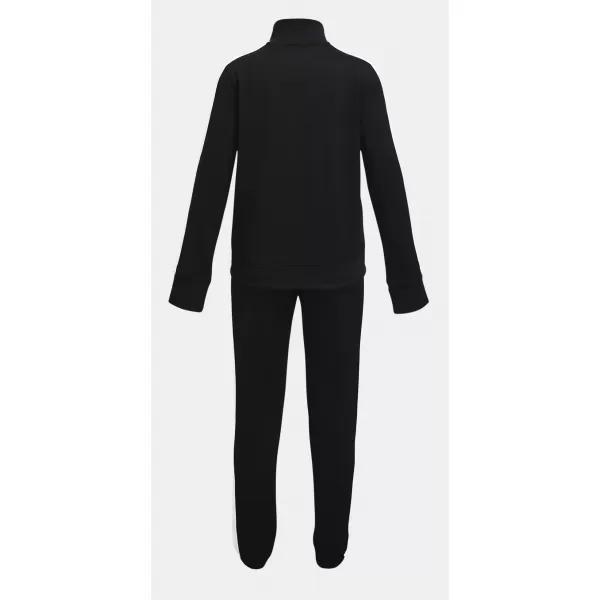  Trusa pentru fete UNDER ARMOUR EM KNIT TRACK SUIT 1363380-002 NEGRU 