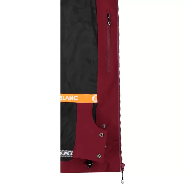  Geaca de iarna pentru barbati NORDBLANC STANDOUT NBWJM7710 BURGUNDIA 