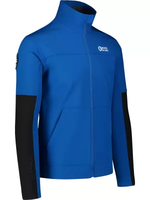 Jachetă softshell pentru bărbați NORDBLANC ENDEAVOR NBSSM7645 ALBASTRU