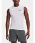 Maieu de compresie pentru bărbați UNDER ARMOUR HG ARMOUR COMP SL 1361522-100 ALB