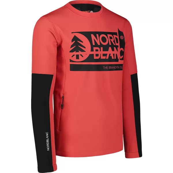  Jachetă softshell pentru bărbați NORDBLANC DECOMPONATE NBSSM7644 ROŞU 