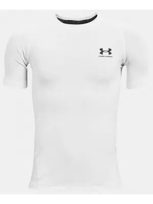 Tricou băieți UNDER ARMOUR HG ARMOUR SS 1361723-100 ALB