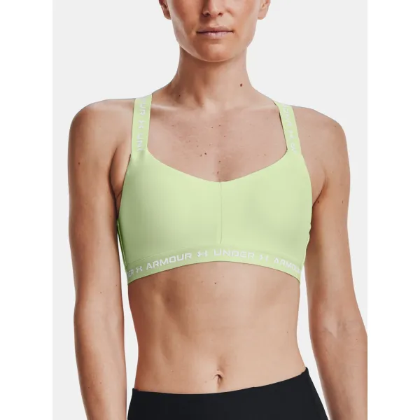  Sutien de damă UNDER ARMOUR UA CROSSBACK LOW 1361033-370 VERDE 