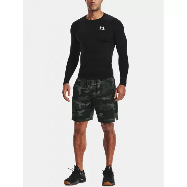  Cămașă de compresie pentru bărbați UNDER ARMOUR HG ARMOUR COMP LS 1361524-001 NEGRU 