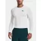 Cămașă de compresie pentru bărbați UNDER ARMOUR HG ARMOUR COMP LS 1361524-100 ALB