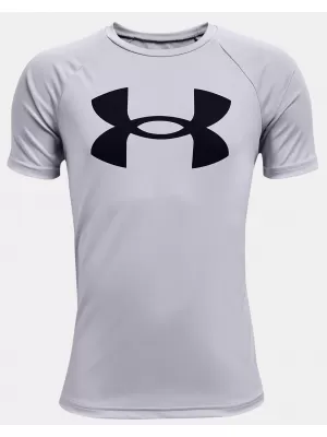 Tricou băieți UNDER ARMOUR TECH BIG LOGO SS 1363283-011 GRI