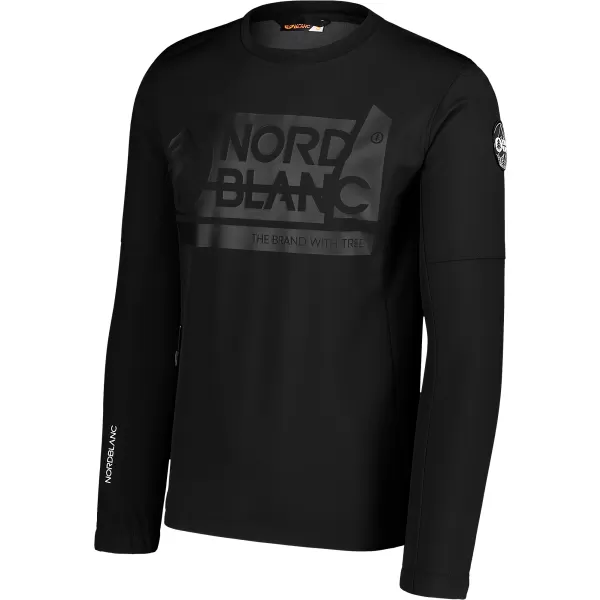  Jachetă softshell pentru bărbați NORDBLANC DECOMPONATE NBSSM7644 NEGRU DE CRISTAL 