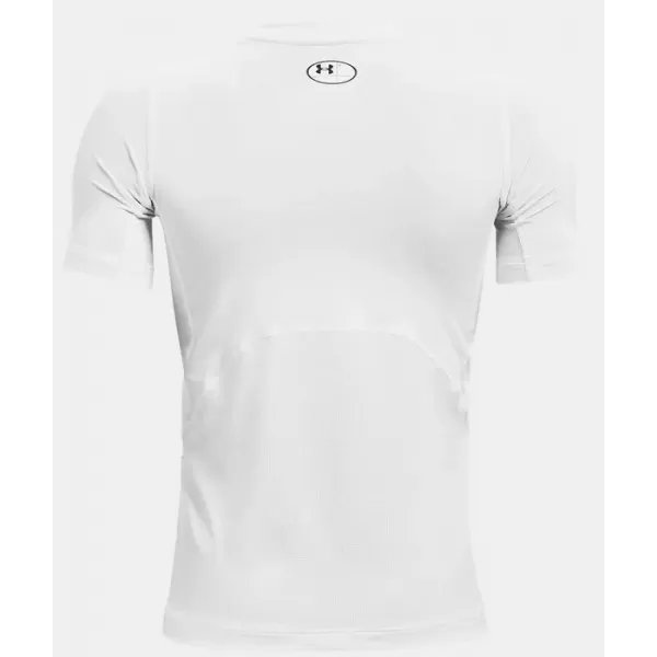  Tricou băieți UNDER ARMOUR HG ARMOUR SS 1361723-100 ALB 