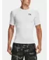 Cămașă de compresie pentru bărbați UNDER ARMOUR HG ARMOUR COMP SS 1361518-100 ALB