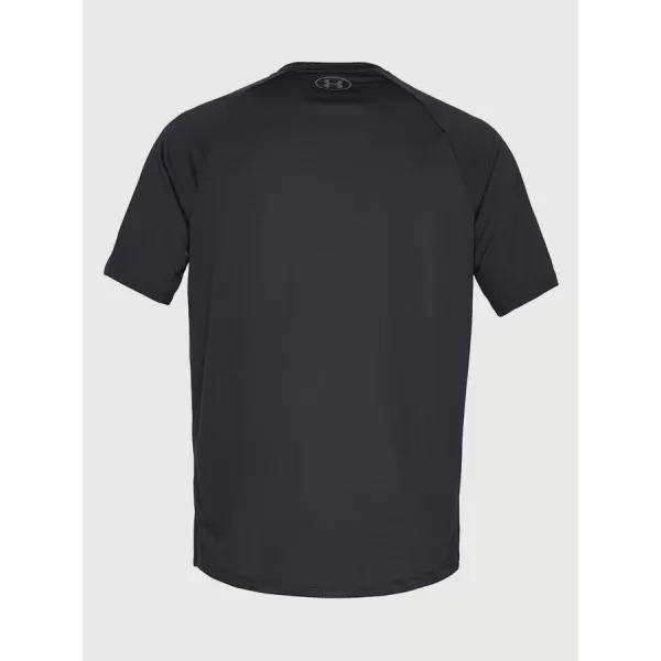  Tricou pentru bărbați UNDER ARMOUR TECH 2.0 SS TEE 1326413-001 NEGRU 