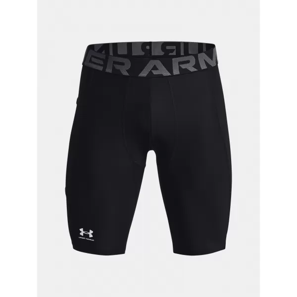  Pantaloni scurți de compresie pentru bărbați UNDER ARMOUR HG ARMOUR LNG SHORTS 1361602-001 NEGRU 