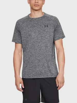 Tricou pentru bărbați UNDER ARMOUR TECH 2.0 SS TEE 1326413-002 GRI