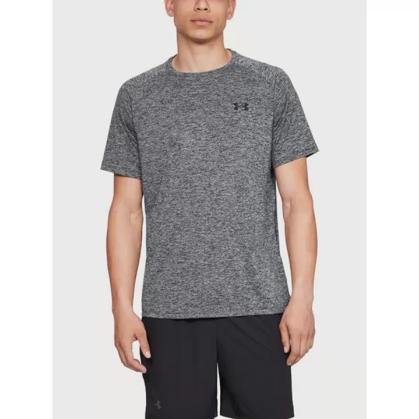  Tricou pentru bărbați UNDER ARMOUR TECH 2.0 SS TEE 1326413-002 GRI 