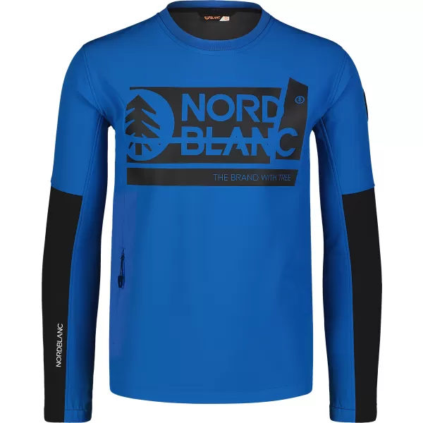  Jachetă softshell pentru bărbați NORDBLANC DECOMPONATE NBSSM7644 ALBASTRU 