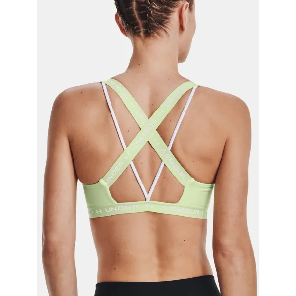  Sutien de damă UNDER ARMOUR UA CROSSBACK LOW 1361033-370 VERDE 