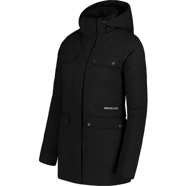  Palton de iarnă de damă NORDBLANC NIPPY NBWJL7726 NEGRU DE CRISTAL 
