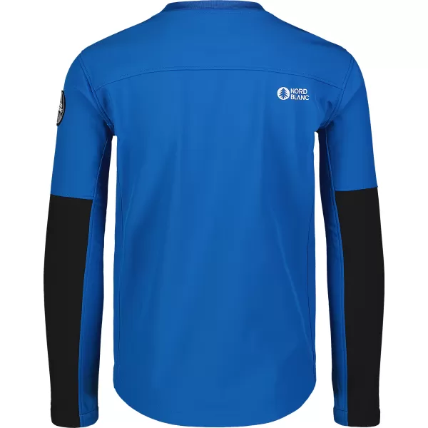  Jachetă softshell pentru bărbați NORDBLANC DECOMPONATE NBSSM7644 ALBASTRU 