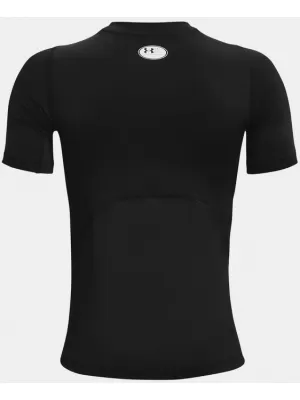Tricou băieți UNDER ARMOUR HG ARMOUR SS 1361723-001 NEGRU