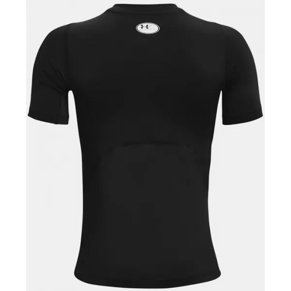  Tricou băieți UNDER ARMOUR HG ARMOUR SS 1361723-001 NEGRU 