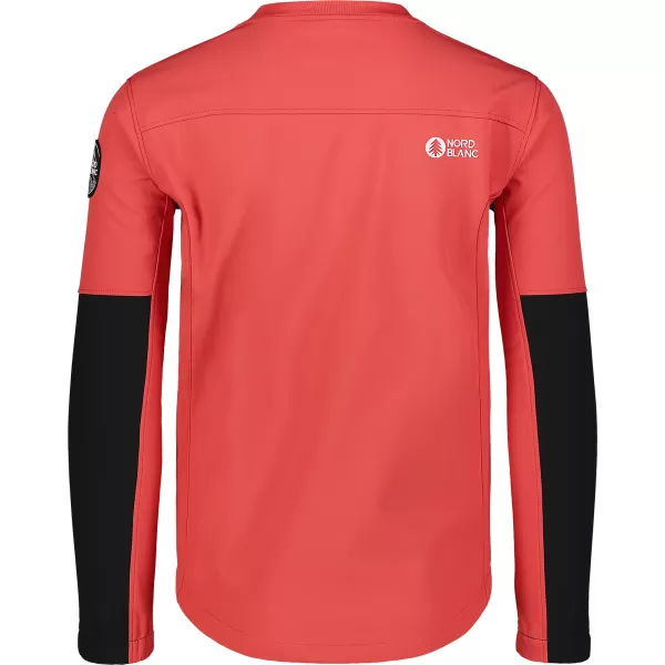  Jachetă softshell pentru bărbați NORDBLANC DECOMPONATE NBSSM7644 ROŞU 