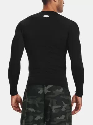 Cămașă de compresie pentru bărbați UNDER ARMOUR HG ARMOUR COMP LS 1361524-001 NEGRU