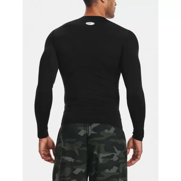  Cămașă de compresie pentru bărbați UNDER ARMOUR HG ARMOUR COMP LS 1361524-001 NEGRU 