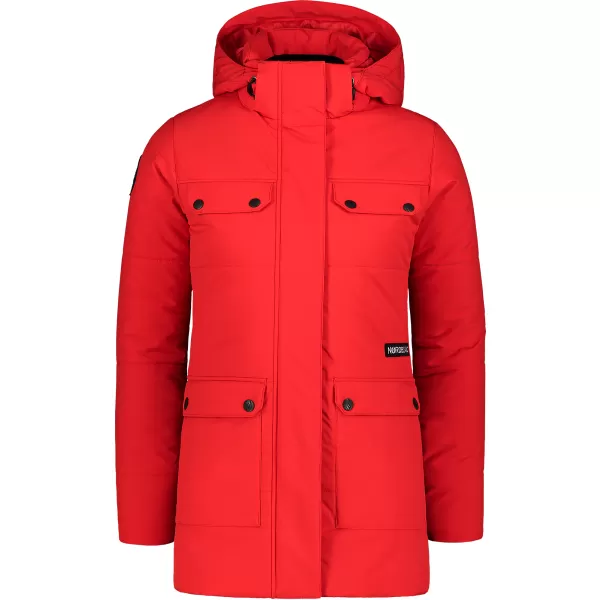  Palton de iarnă de damă NORDBLANC NIPPY NBWJL7726 ROŞU 